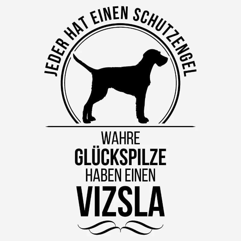 VIZSLA Drahthaar Schutzengel Hunde Spruch Wilsigns