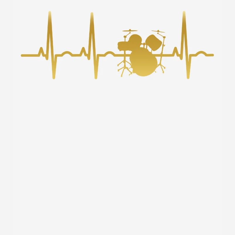 evolution ekg heartbeat DRUMMER DRUMMER drums