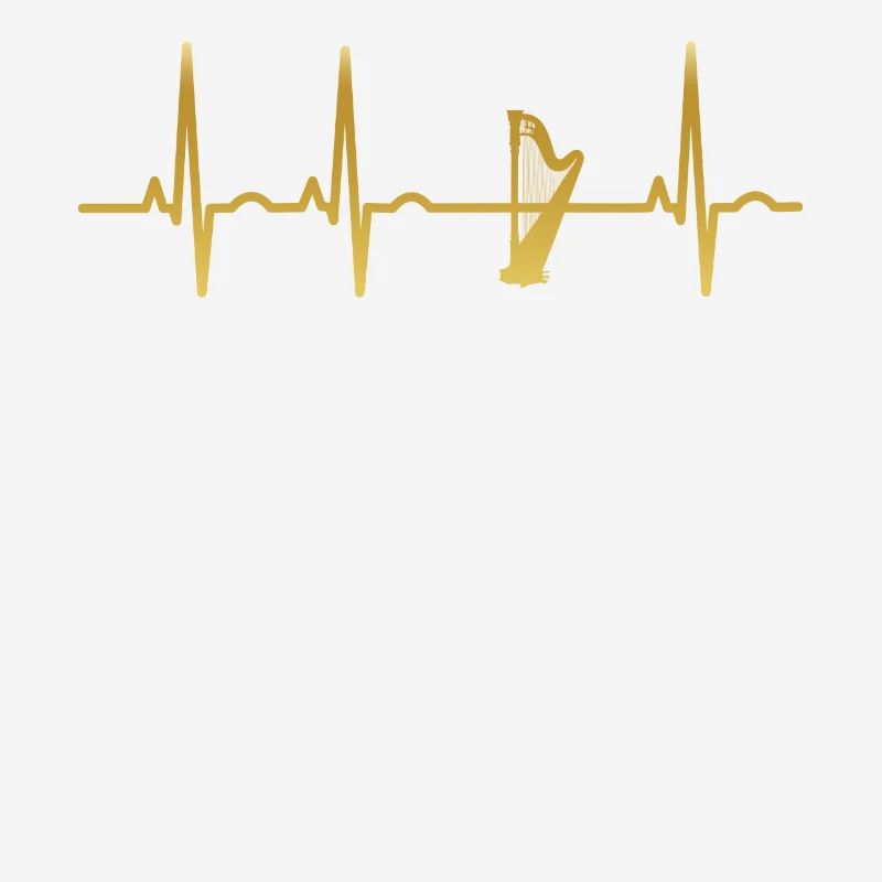 evolution ekg heartbeat harfe harp