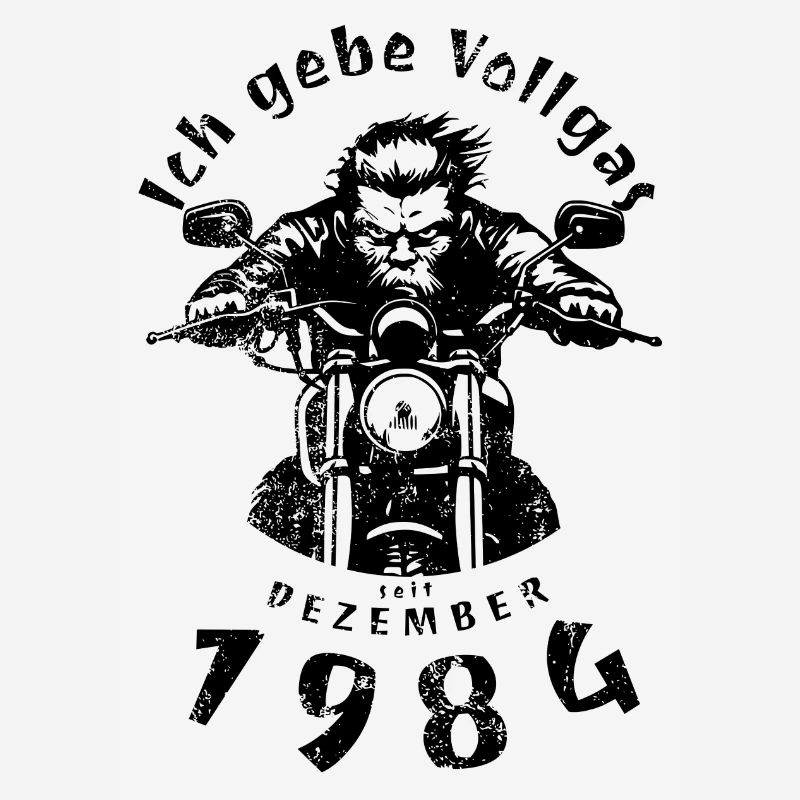40th birthday I've been going full throttle since 12/1984