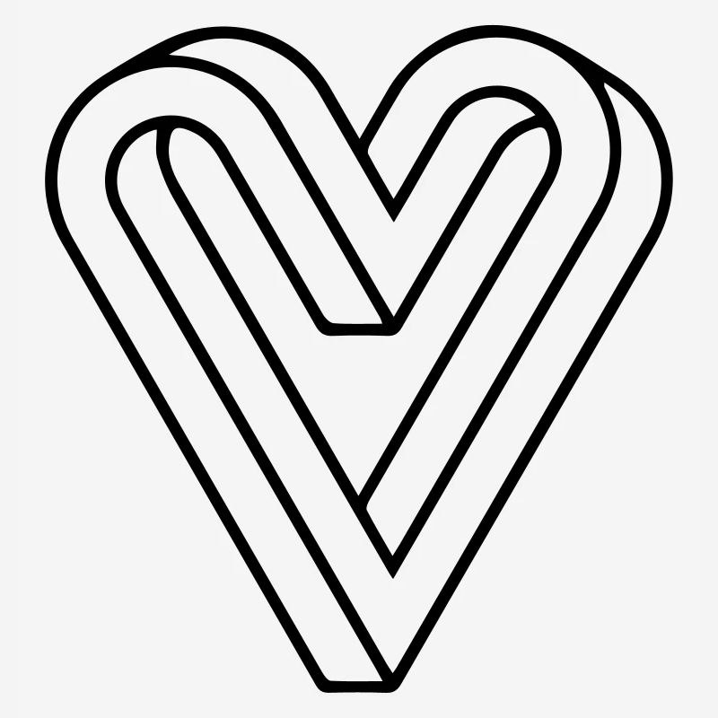 Impossible Heart, Optical Illusion