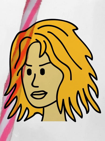 Angry Woman Face