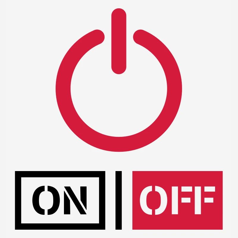 Off On Power Schalter Design