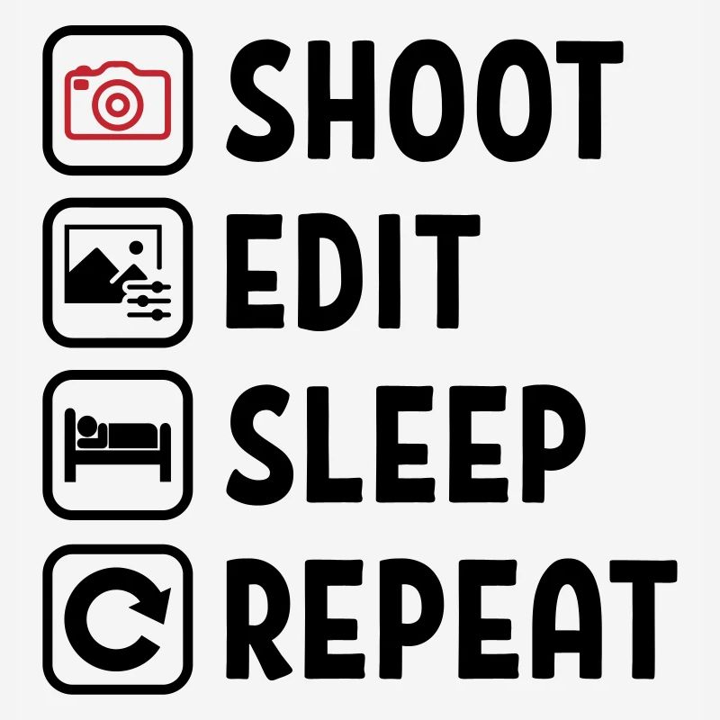 Shoot Edit Sleep Repeat
