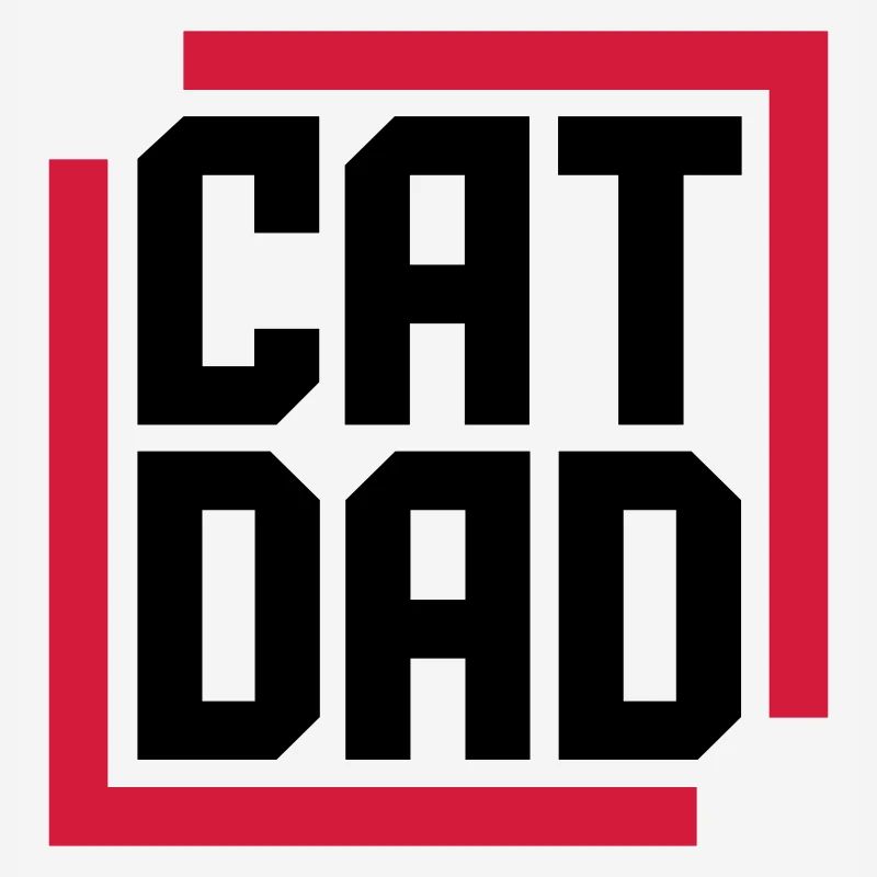 Conception du logo Cat Dad