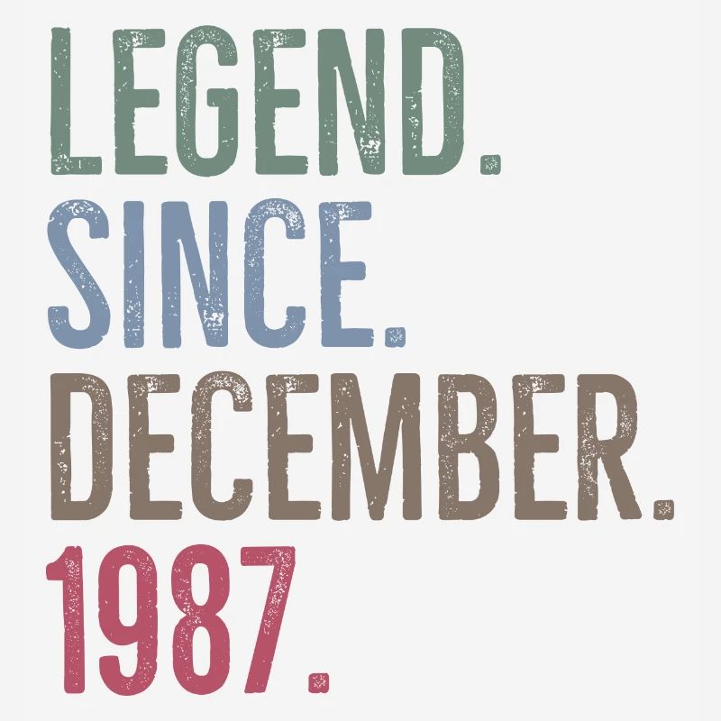 Legende seit Dezember 1987