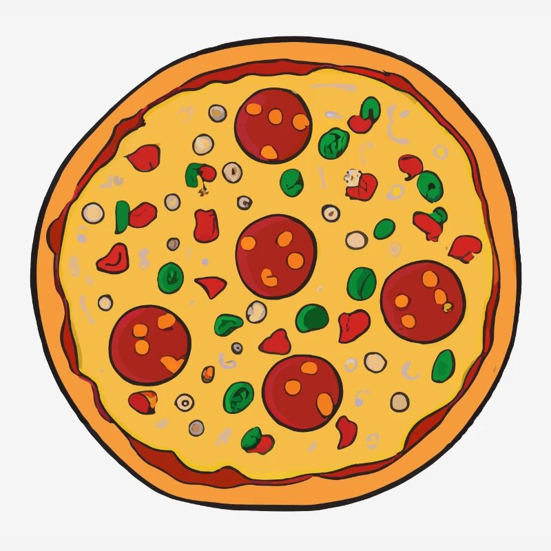 Pizza Pizzabäcker Pizza Essen Geschenkidee