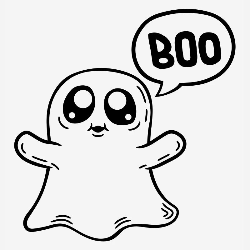 Scaring Ghost Boo