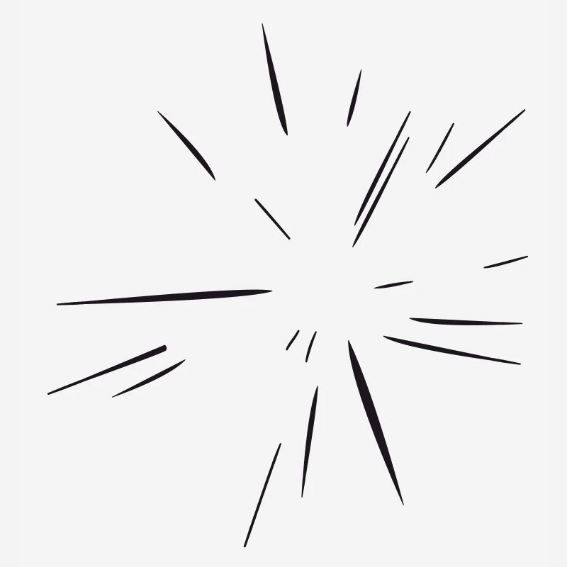 Explosion - Flash - Blitz - Vectorgraphic