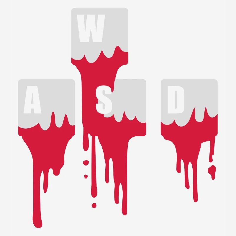 Computer Keyboard Keys WASD
