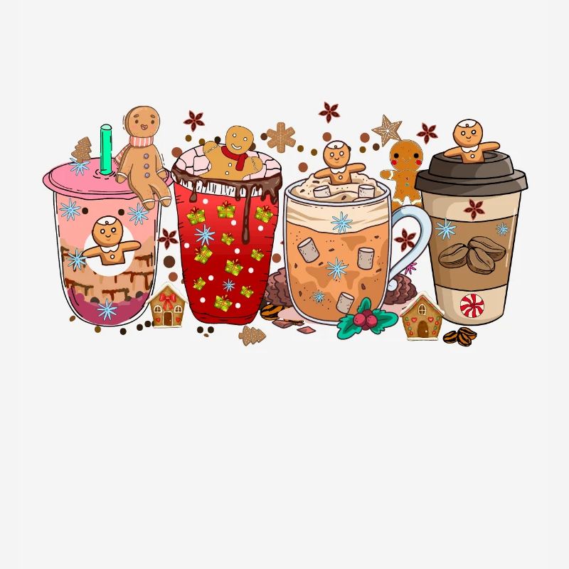 Lebkuchen Kaffee Latte, Weihnachtskaffee Latte