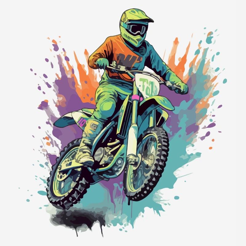 Motorcycle cross Fabio