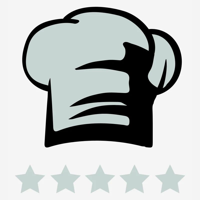Chef's hat 5 star chef
