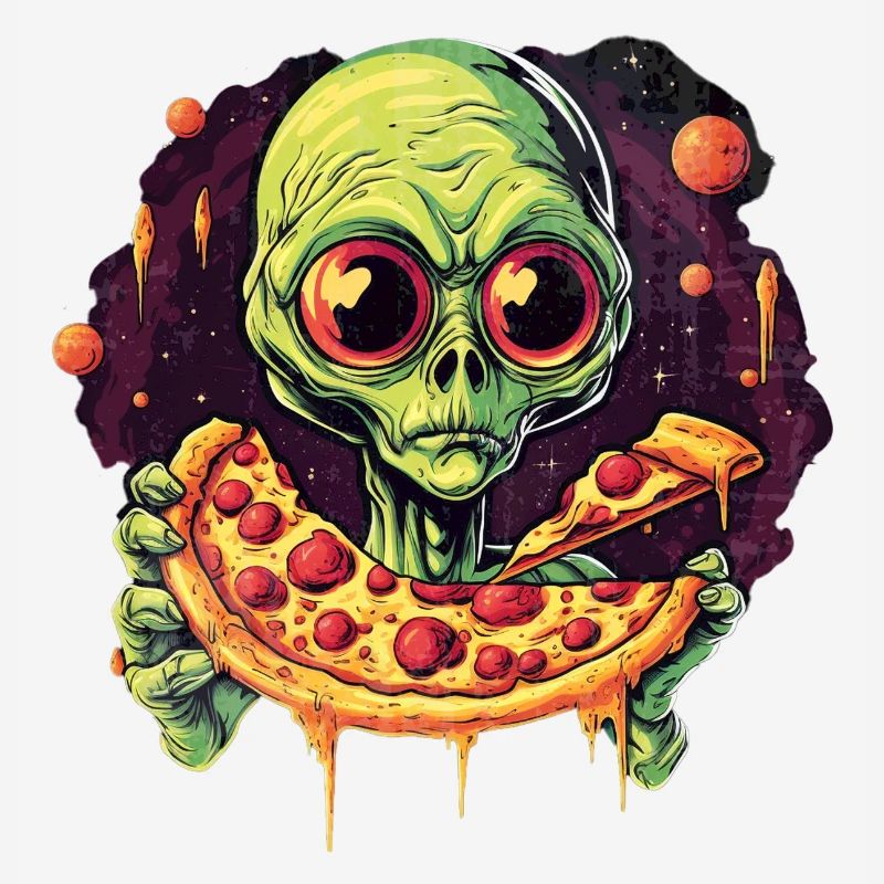 Pizza Alien