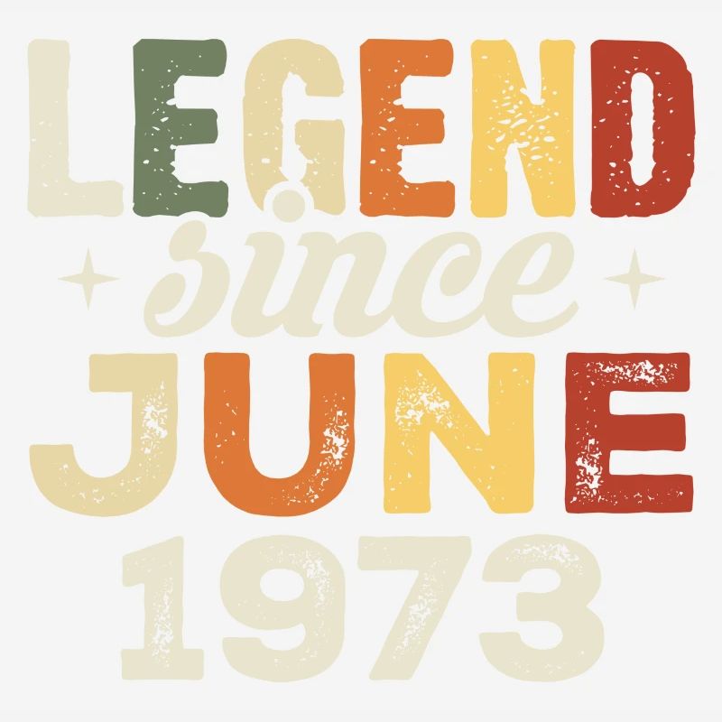 Juni 1973 Geburtstagsgeschenk Juni 1973 Juni 1973