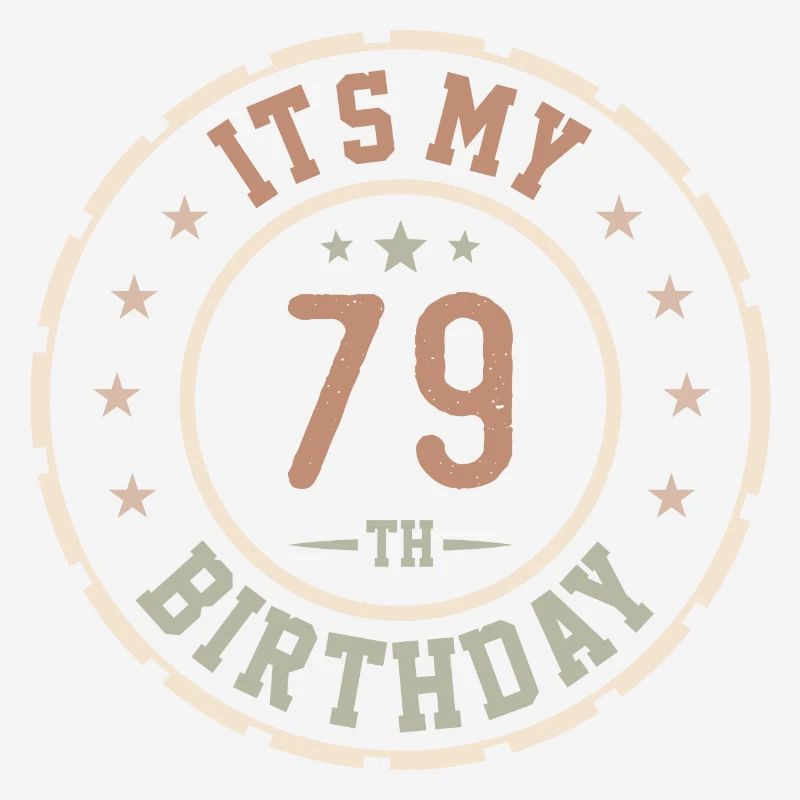 C'est Mon 79e Anniversaire Cadeau 79 Ans