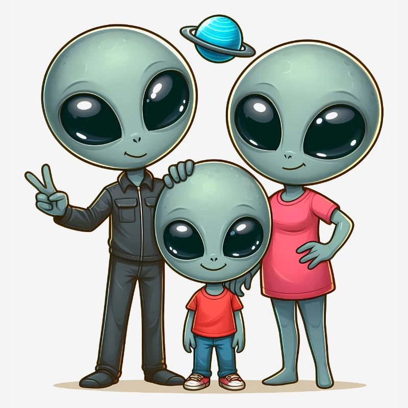 Famille extraterrestre