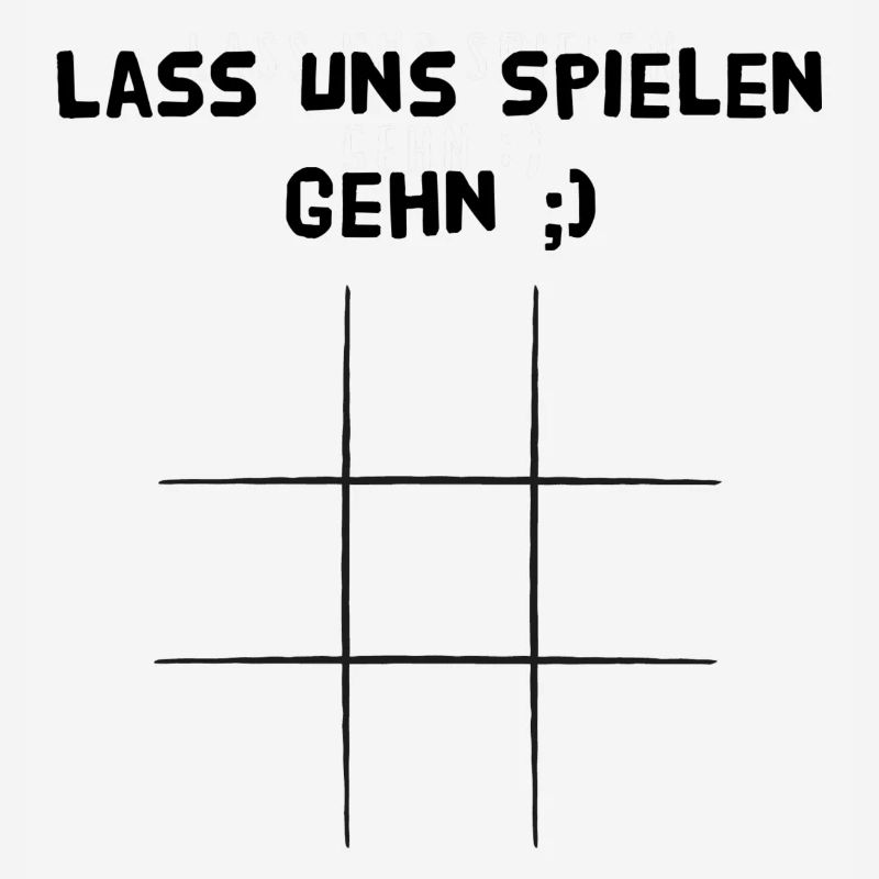 Tik Tak To oder Käsekästchen, lass uns spielen