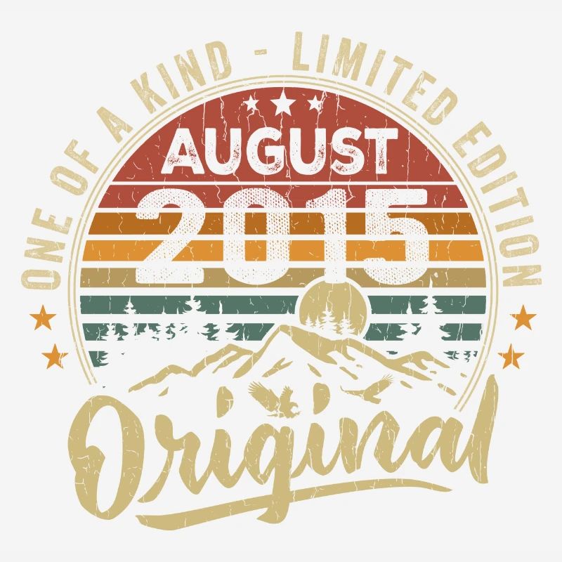 August 2015 Birthday Gift 2015 Legends August