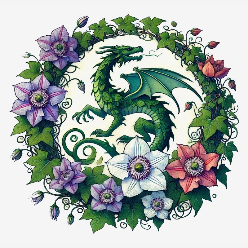 Clematis Drache