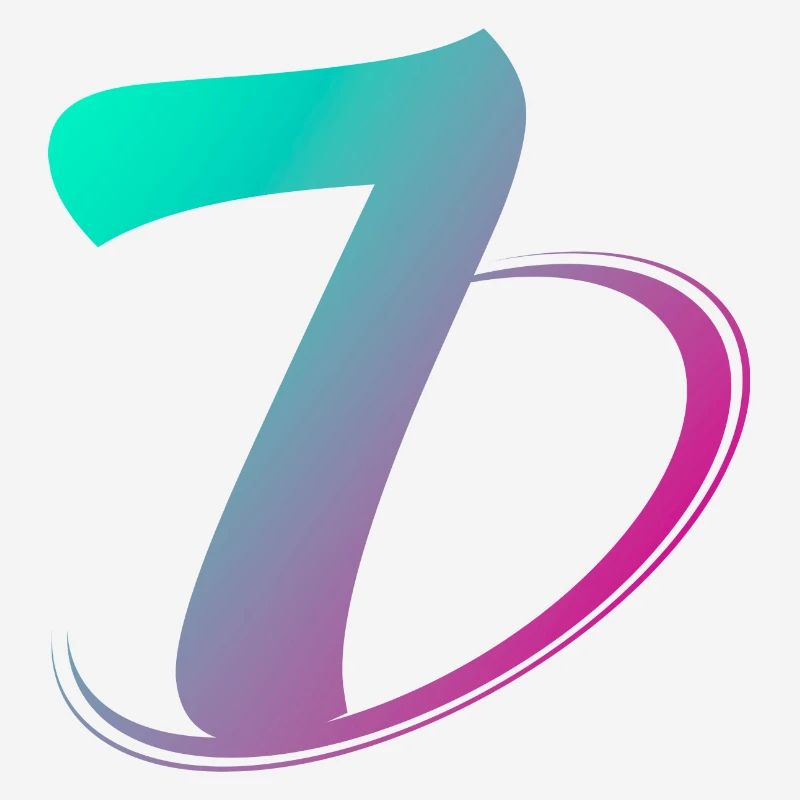 Number 7 multicolor