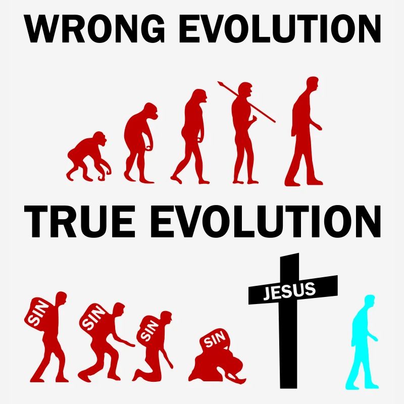 Jésus de la véritable évolution