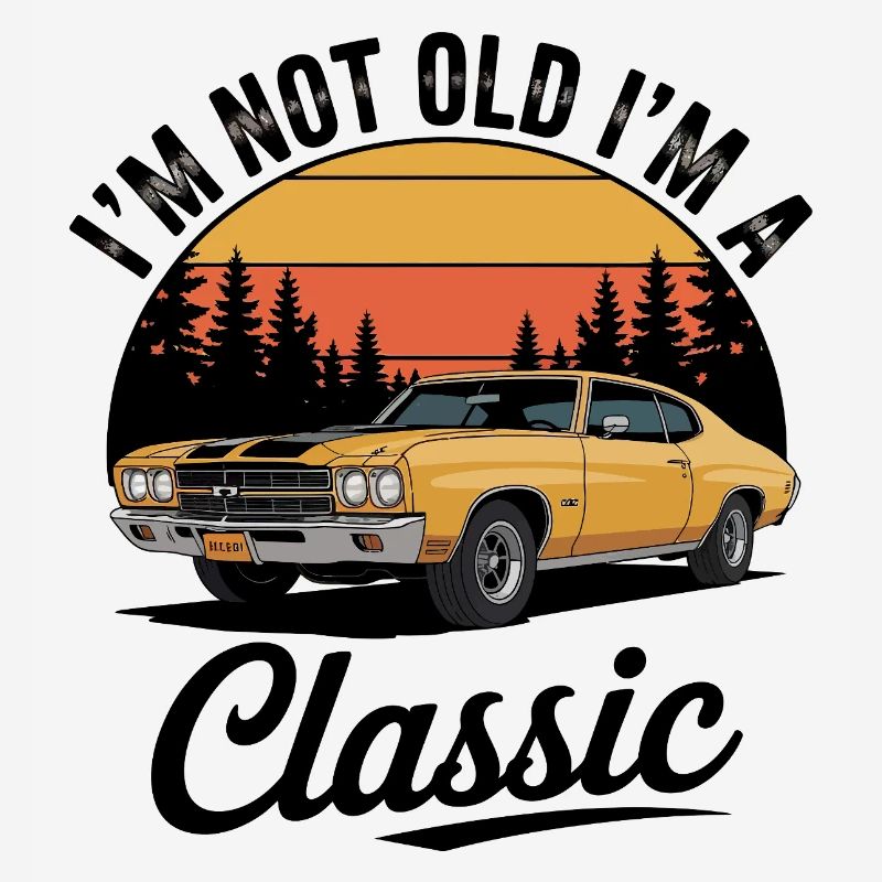 Ich bin nicht alt, ich bin ein klassischer Oldtimer