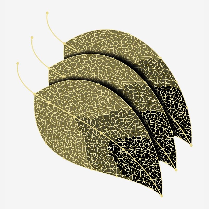 Feuilles décoratives