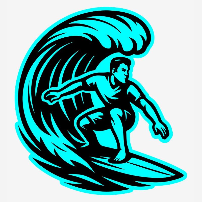 Surfeur Wave Surf