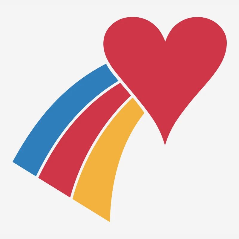 Rainbow Heart