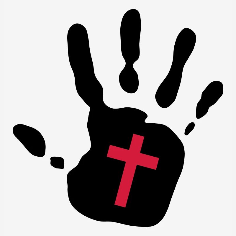 empreinte de la main de la Croix- 2c