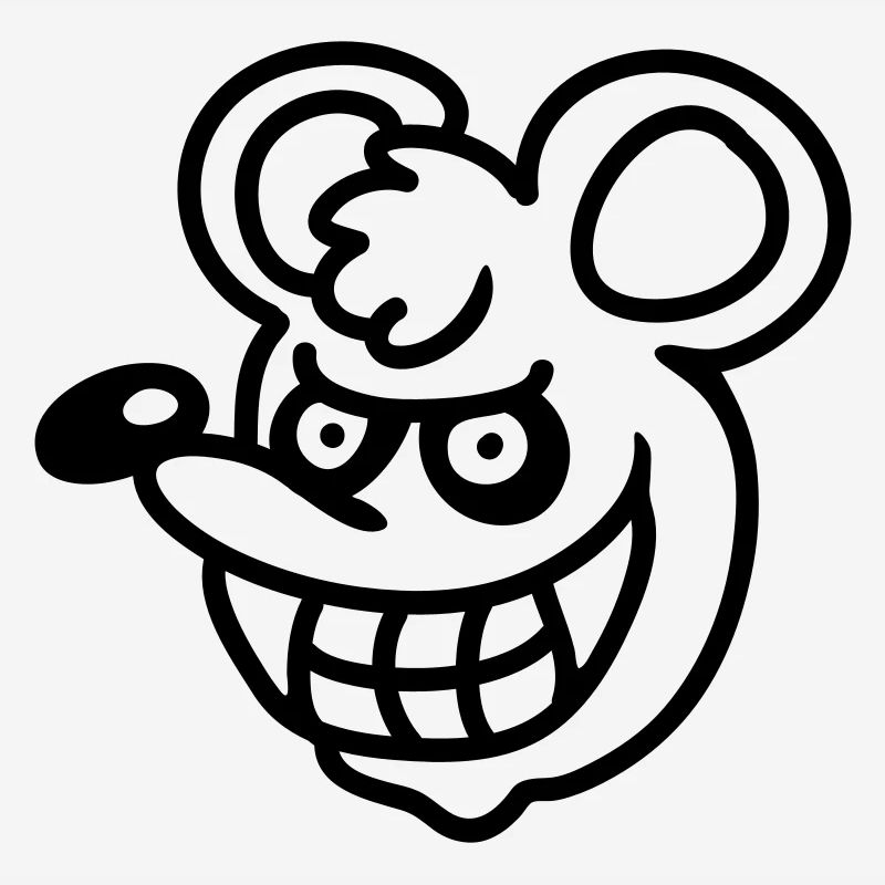 Vampire mouse - line