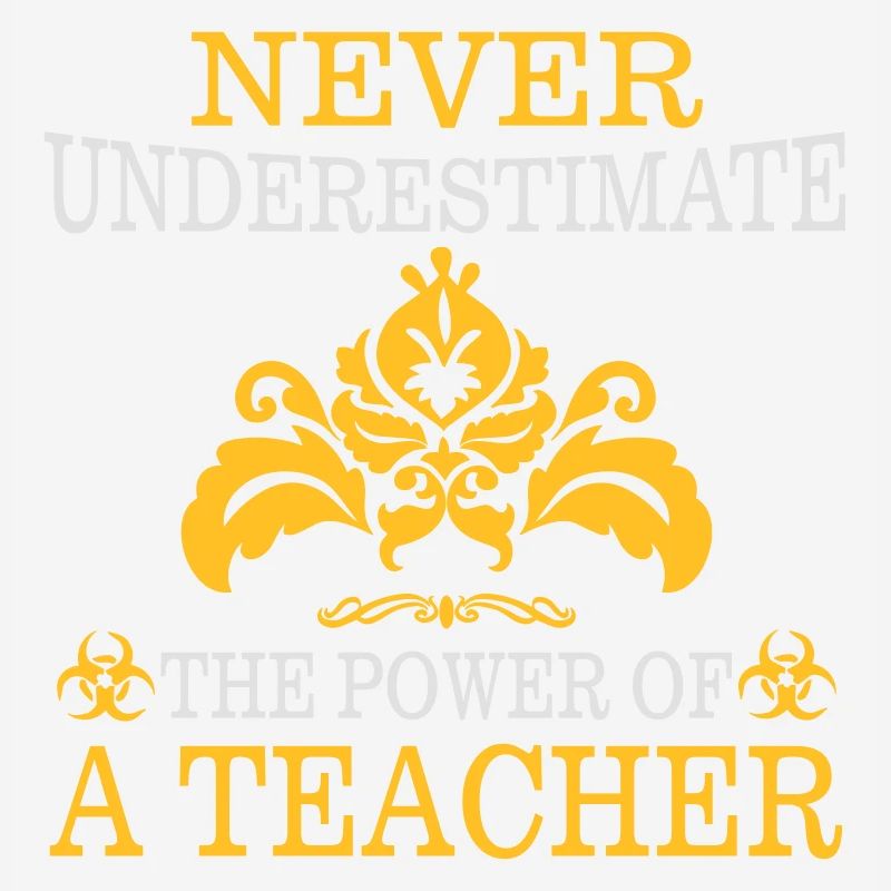 NEVER UNDERESTIMATE A TEACHER!