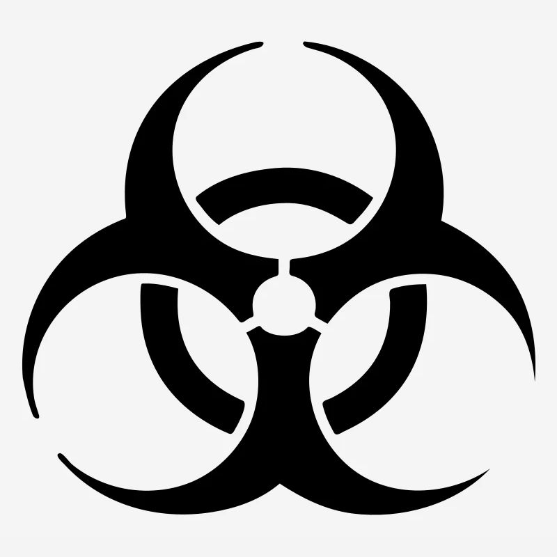 hardstyle biohazard Pullover