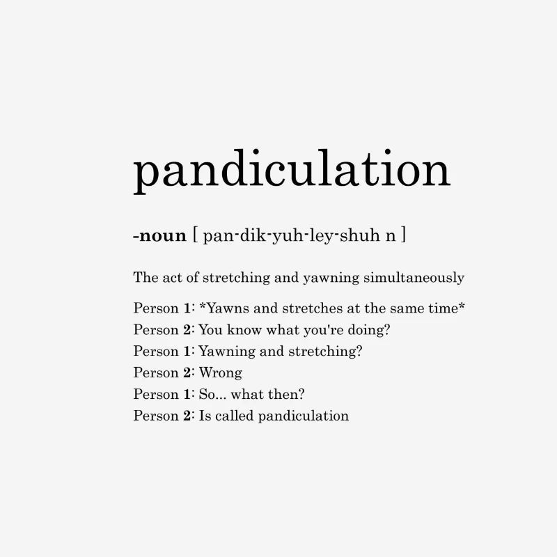 pandiculation definition
