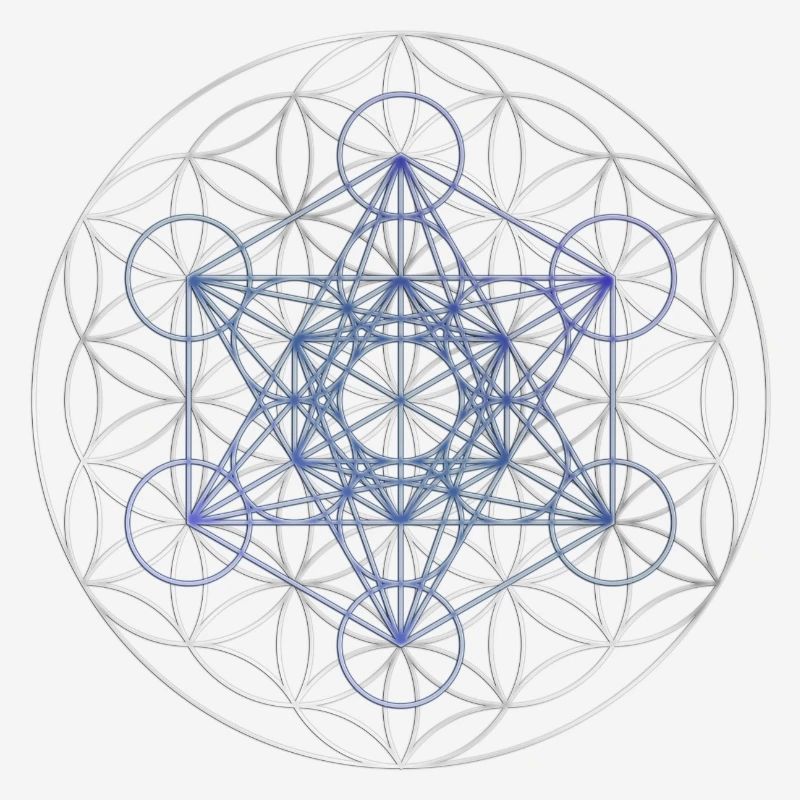 Le cube de Metatron - Fleur de la vie