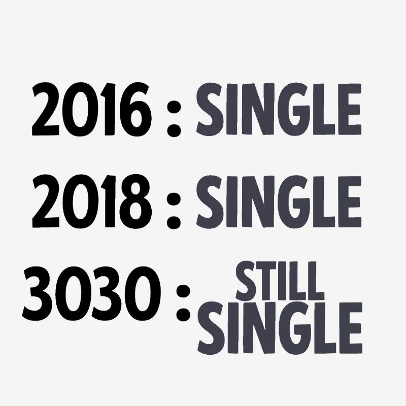 Single but not alone gift gift idea