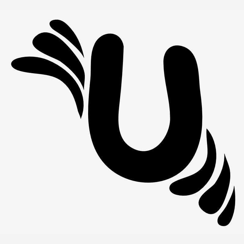 Buchstabe U & Muster
