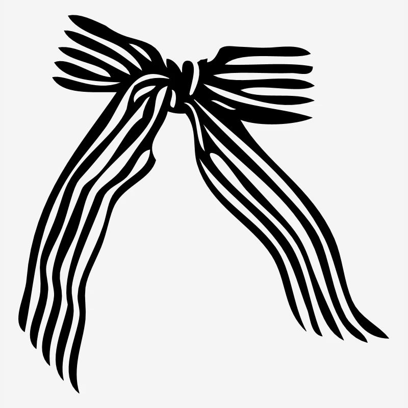 Stripes pattern ribbon