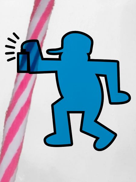 Graffiti-Mann