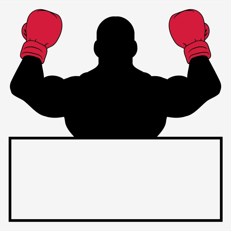 shield text area write sport poses boxer ha