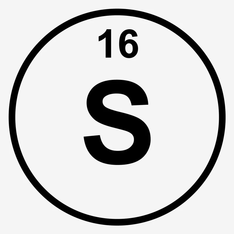 Element 16 - s (sulfur) - Minimal