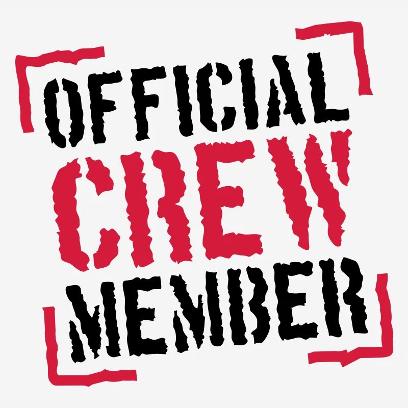 Official Crew Member Stamp Design