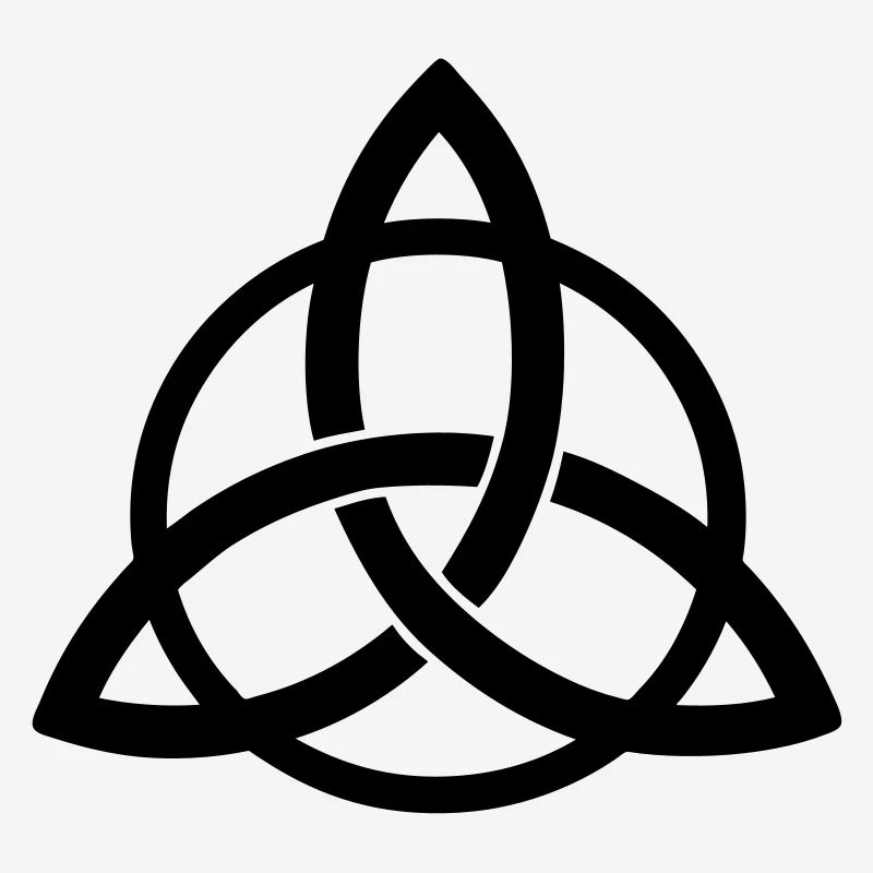 triquetra intertwined symbol Celtic neopaganism