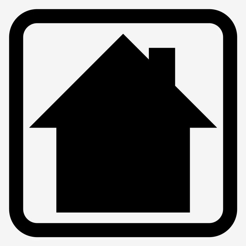 Home button logo icon