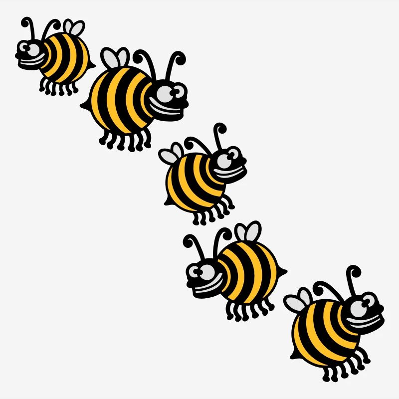 Thick crazy bees