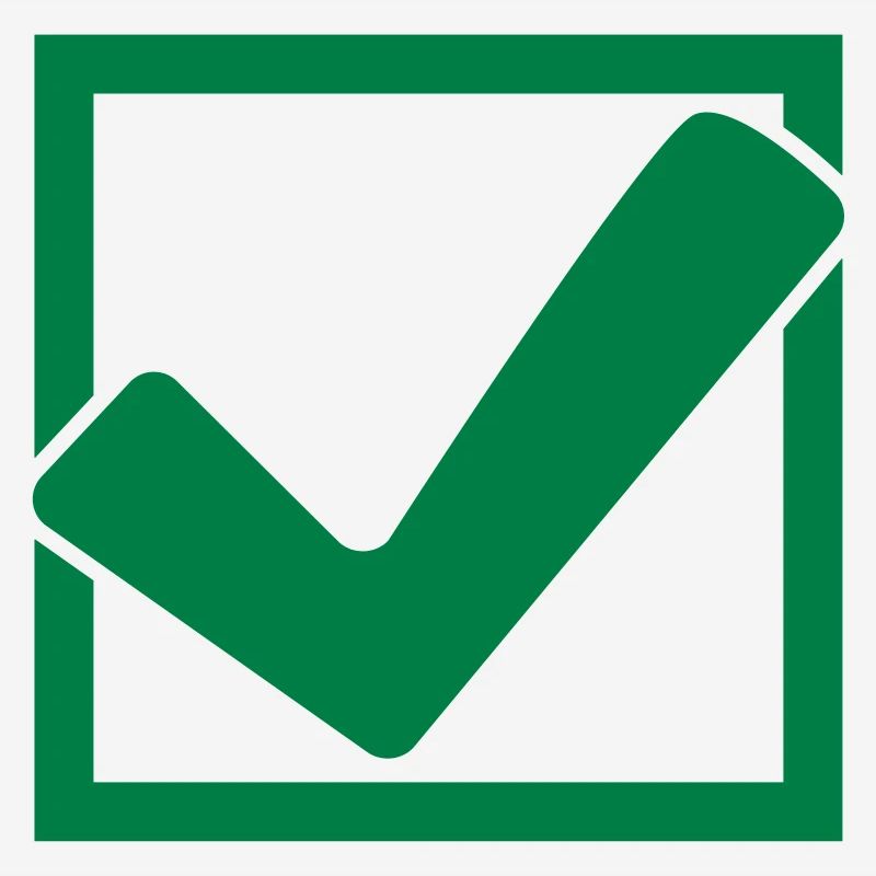 Rectangular hook logo