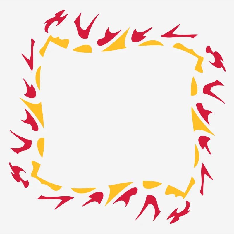Abstrait feu flamme structure