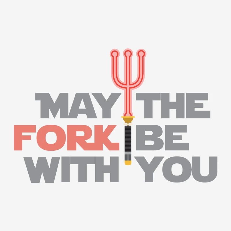 Developer May the Fork Be With You Geschenkidee