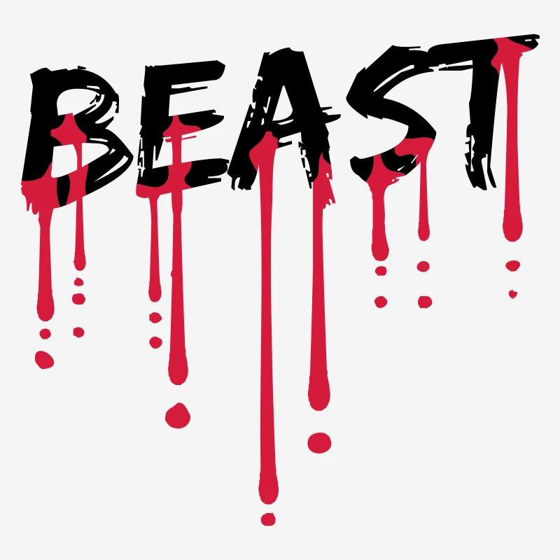 blut tropfen bodybuilder beast mode monster stark